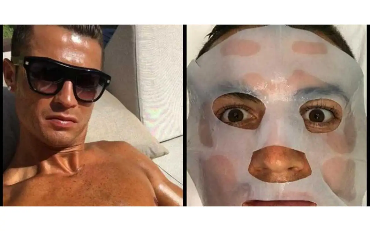 Cristiano Ronaldo skincare