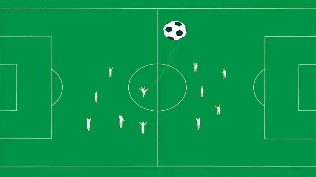Positions of the Defenders on a Soccer Field